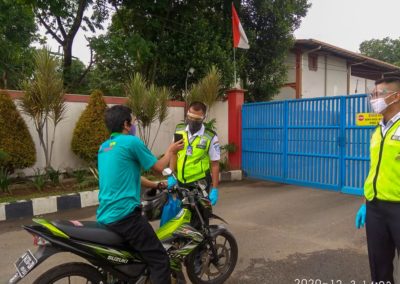 security memeriksa selft asssessment (security checking self assessment at gate)